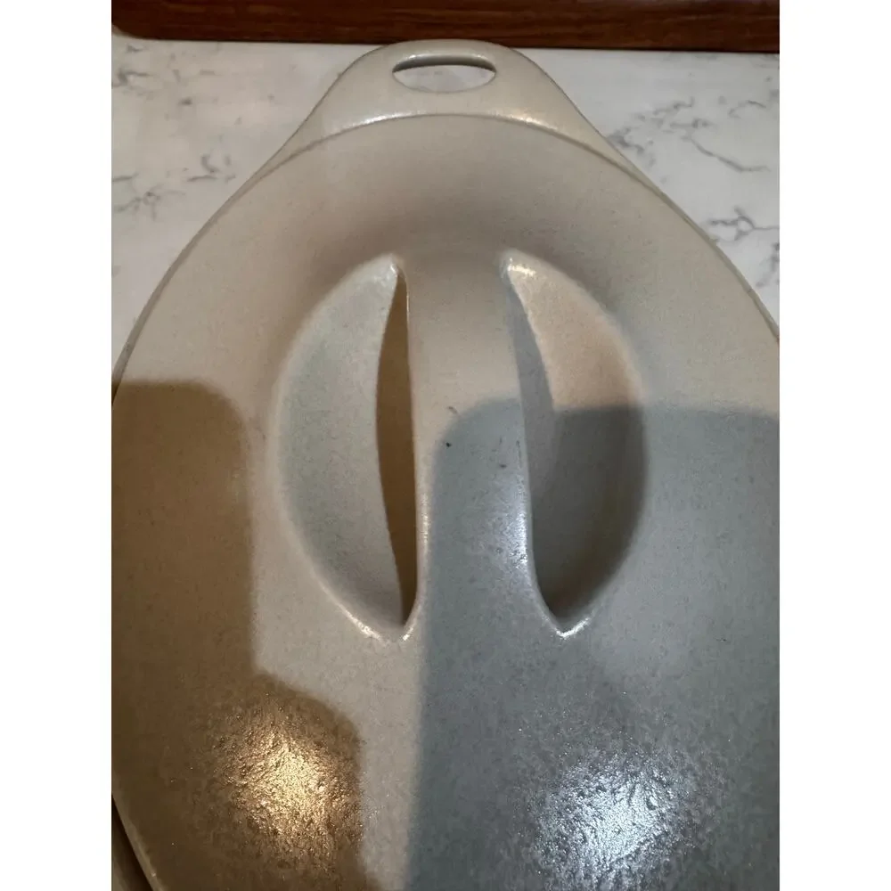 CorningWare Creations stoneware casserole dish cream sandstone w/matching lid